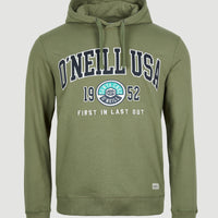 State Hoodie | Deep Lichen Green