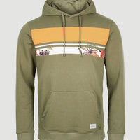 Block Hoodie | Deep Lichen Green