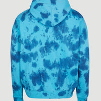 Oakes Hoodie | Bright Blue Tie Dye