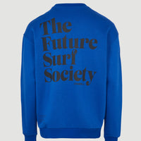 Future Surf Society Sweatshirt | Surf the web Blue