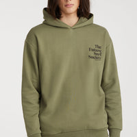 Future Surf Society Hoodie | Deep Lichen Green