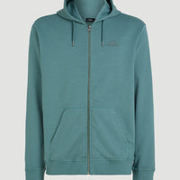 Small Logo Full-Zip Hoodie | North Atlantic
