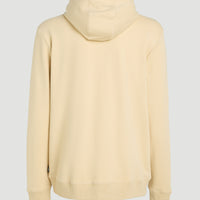 Small Logo Full-Zip Hoodie | Muslin