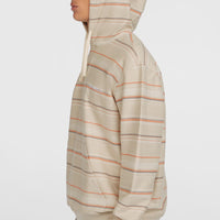 Bavaro Hoodie | Beige/Orange Bavaro Stripe