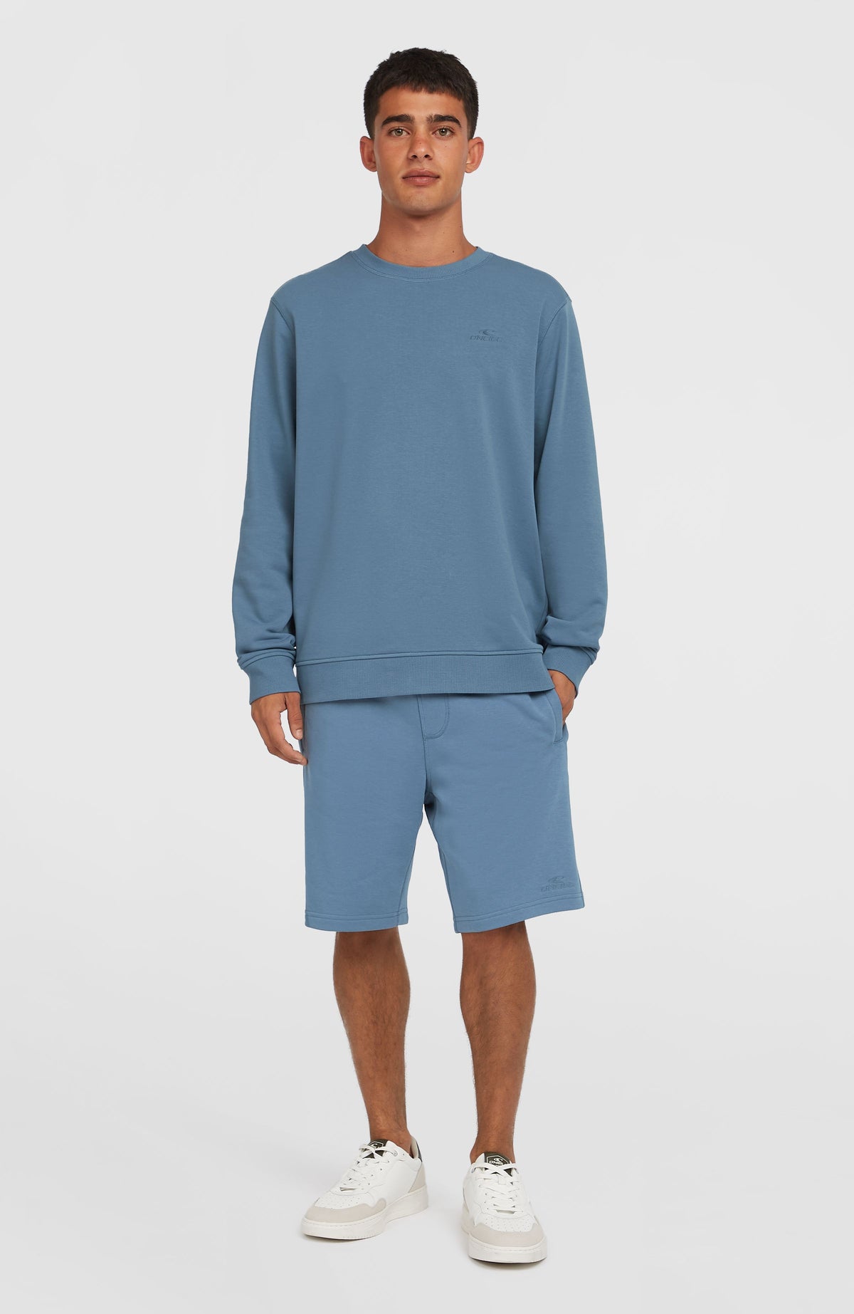 Logo Crew Sweatshirt | Copen Blue