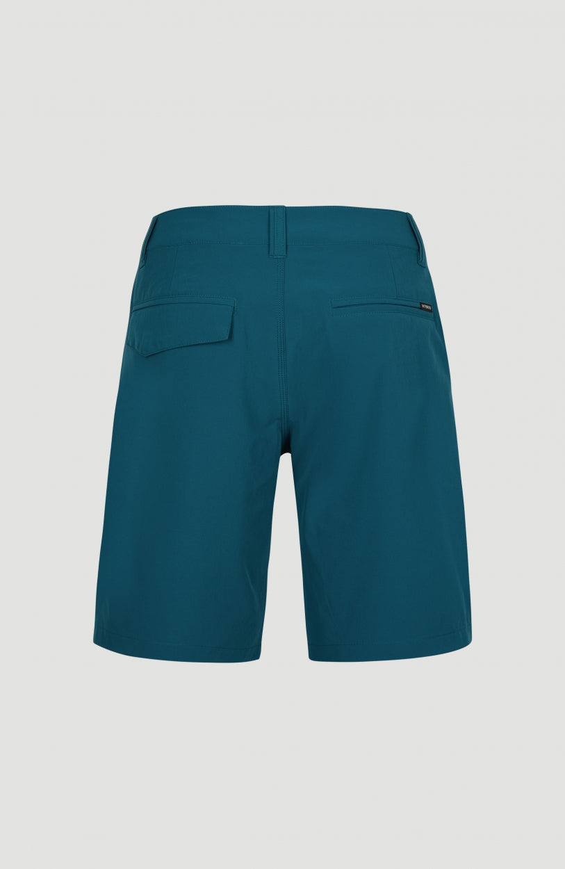 Hybrid Chino Shorts | Blue Coral
