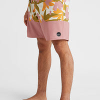 Hyperfreak Camorro 17'' Boardshorts | Green Art Flower