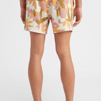 Cali Camorro 15'' Swim Shorts | Birch Art Flower