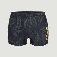 Floral Racer | Black Tropical Tonal