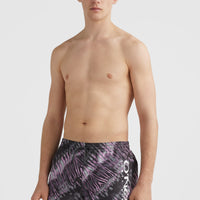 Cali Melting 16'' Swim Shorts | Grey Tie Dye