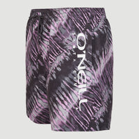 Cali Melting 16'' Swim Shorts | Grey Tie Dye