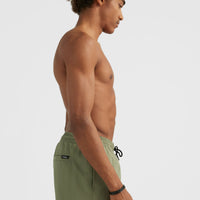 Cali State 15'' Swim Shorts | Deep Lichen Green