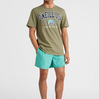 Cali State 15'' Swim Shorts | Sea Green