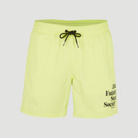 Cali FSS 16'' Swim Shorts | Sunny Lime