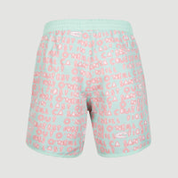 Scallop Neon 16'' Swim Shorts | Beach Glass Neon Lights