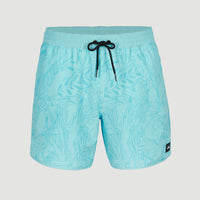 Scallop Ocean 16'' Swim Shorts | Blue Topaz Comic Seaweed