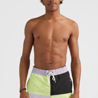 Wilder Colourblock 16'' Swim Shorts | Sunny Lime Colour Block