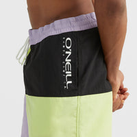 Wilder Colourblock 16'' Swim Shorts | Sunny Lime Colour Block