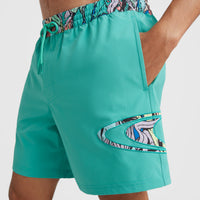 Cali Ocean 16'' Swim Shorts | Sea Green