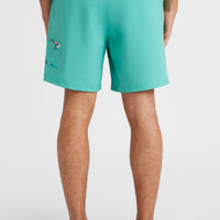 Cali Ocean 16'' Swim Shorts | Sea Green