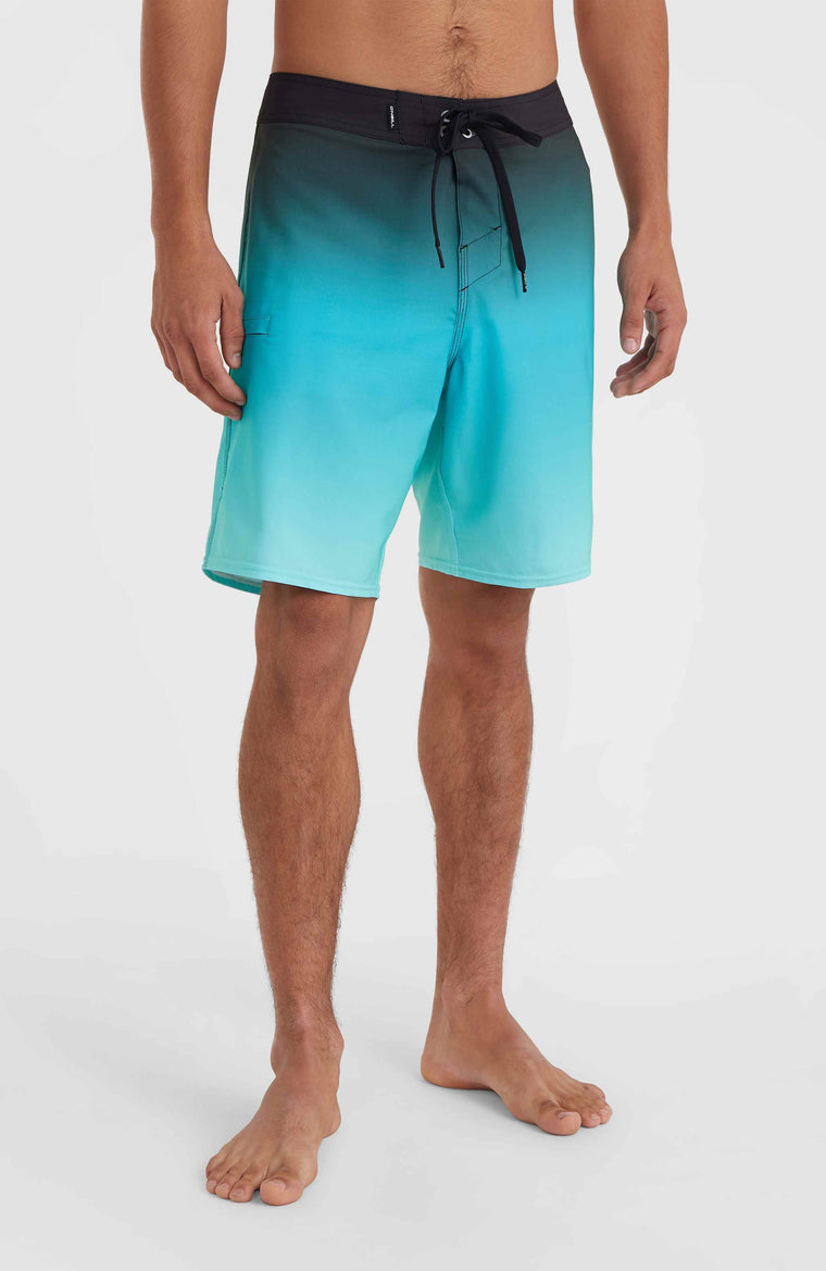 Hyperfreak Heat Fade 19'' Boardshorts | Black Heat Fade