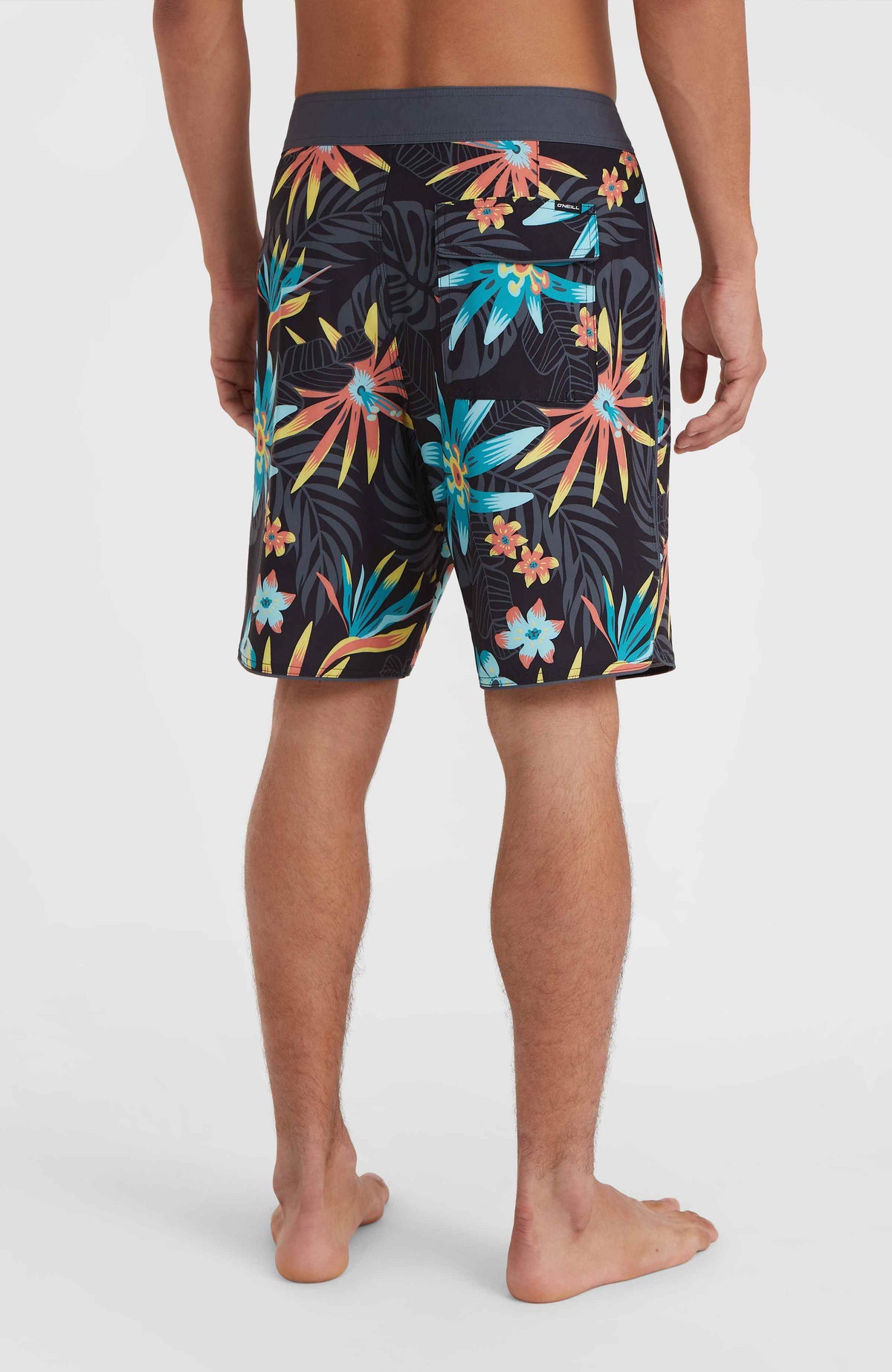 Hyperfreak Mysto Scallop 19'' Boardshorts | Black Mysto Scallop