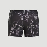 Cali Floral Racer | Black Tonal Tropican