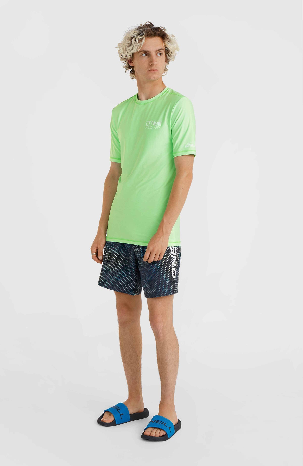 Essentials Cali Short Sleeve Skin | Neon Green