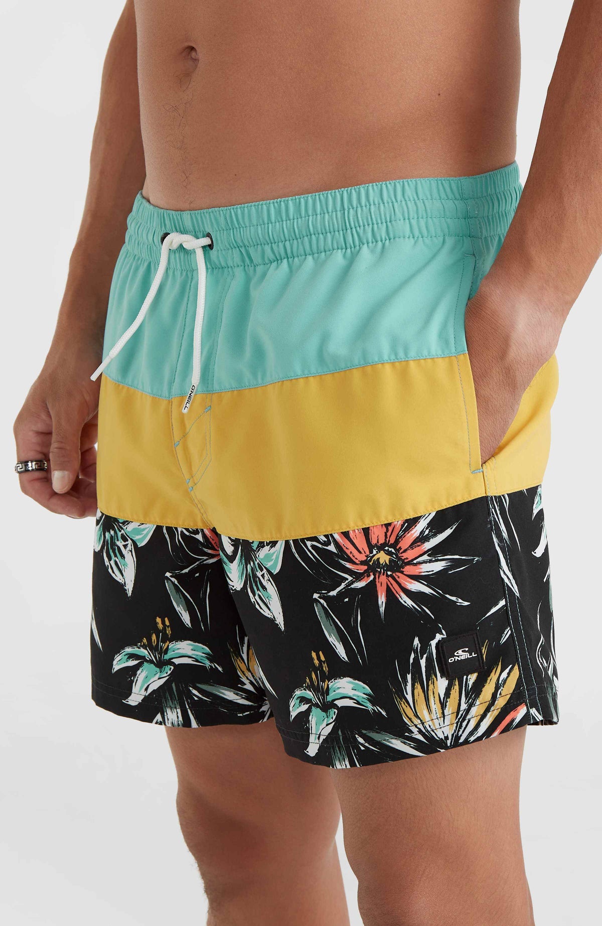 Mix and Match Cali Block 15'' Swim Shorts | Golden Haze