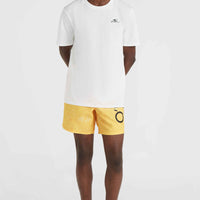 Mix and Match Cali 16'' Swim Shorts | Yellow Tonal Tropicana