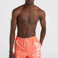 Mix and Match Cali 16'' Swim Shorts | Living Coral Tonal Tropicana