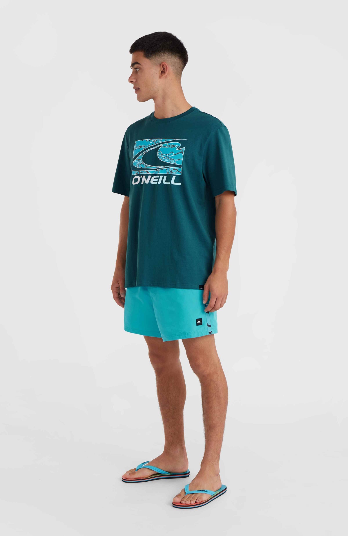 Jack O'Neill Vert 14'' Swim Shorts | Neon Blue