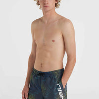 Cali 16'' Swim Shorts | Black IC Things Colour