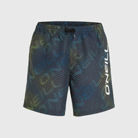 Cali 16'' Swim Shorts | Black IC Things Colour