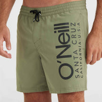 Original Cali 16'' Swim Shorts | Deep Lichen Green