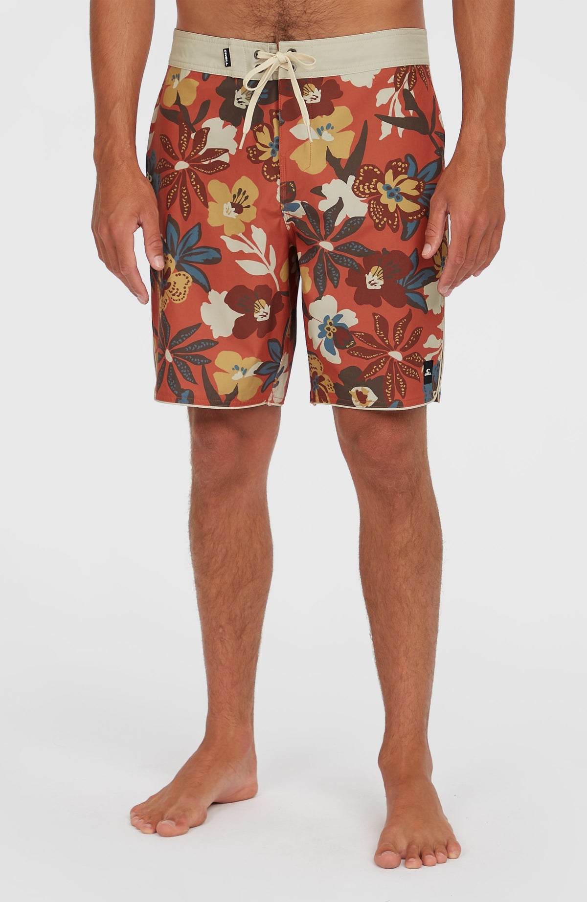 umi　0106 Hyperfreak Mysto Scallop 19'' Boardshorts | Ginger Mysto