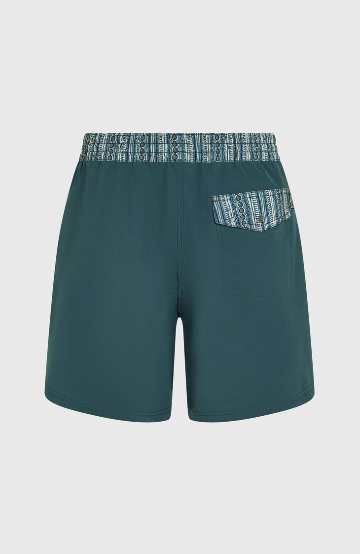Pocket Print 16'' Swim Shorts | Alma Steel