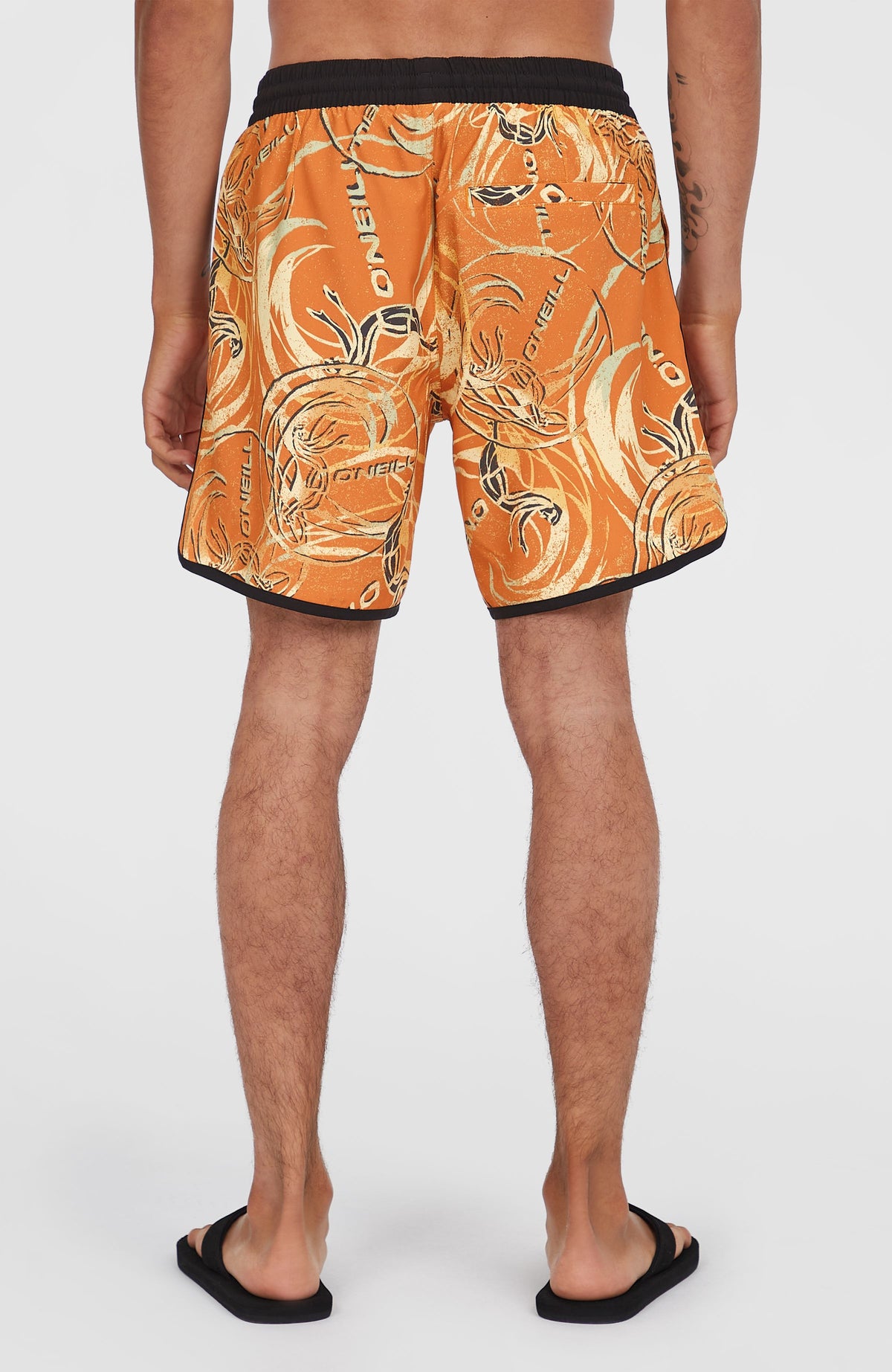 O'Riginals Scallop 16'' Swim Shorts | Orange Originals