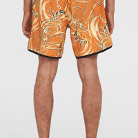 O'Riginals Scallop 16'' Swim Shorts | Orange Originals