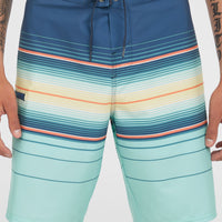 Hyperfreak Heat Stripe 21'' Boardshorts | Indigo Heat Stripe