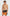 Cali Block 15'' Swim Shorts | Orange Pressed Lines