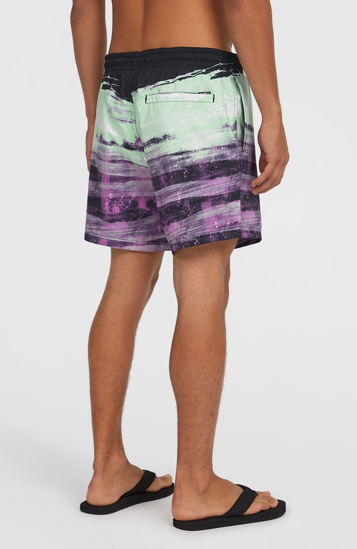 Cali Gradient 15'' Swim Shorts | Purple Melted Texture