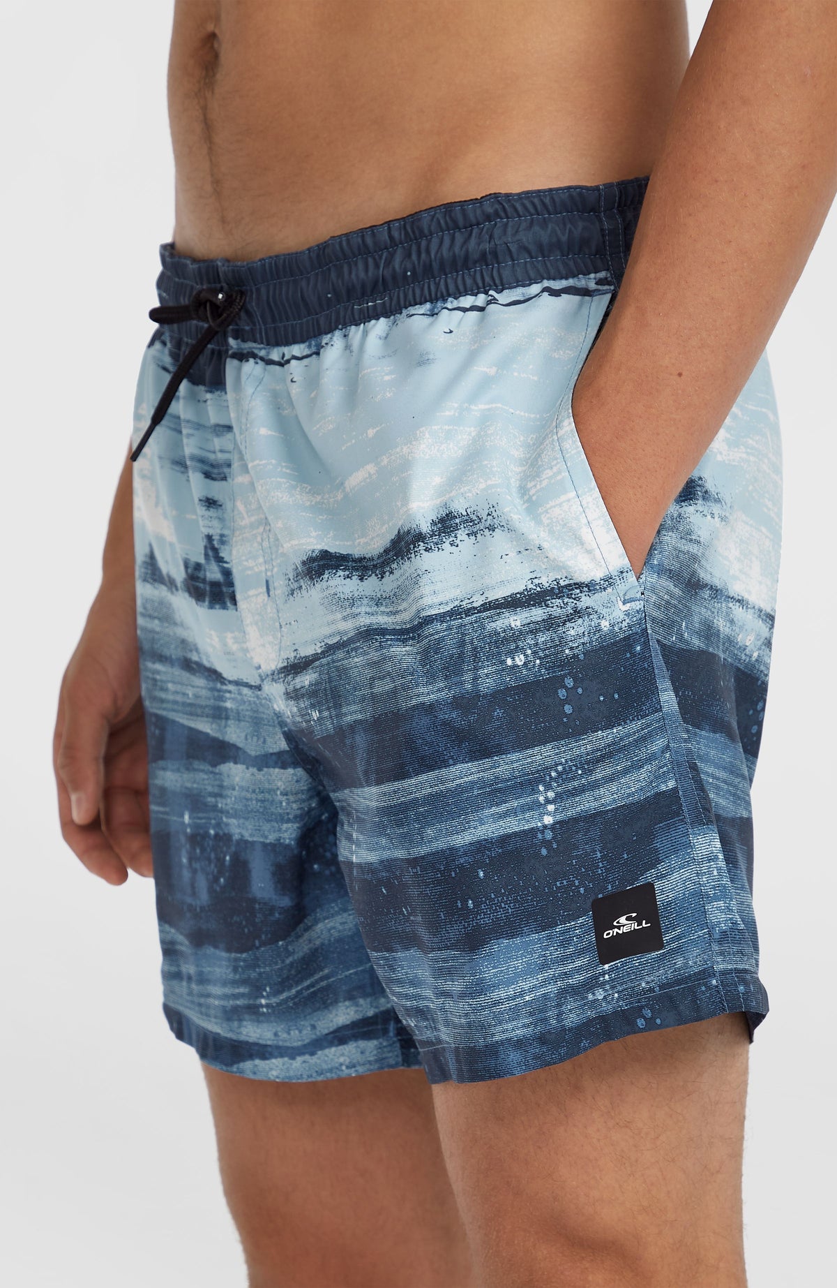 Cali Gradient 15'' Swim Shorts | Blue Melted Texture