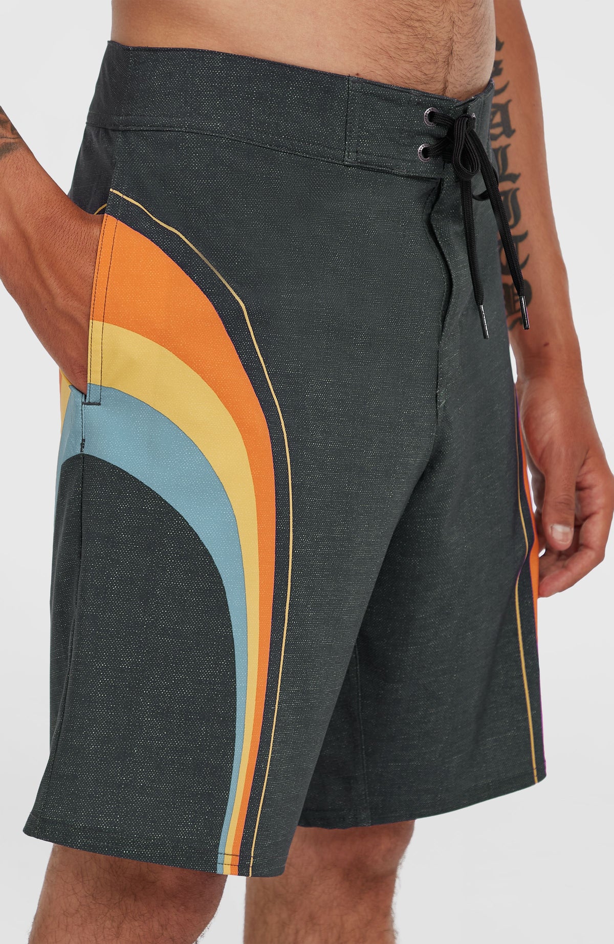 O'Riginals Longboard 19'' Boardshorts | Black Originals Stripe