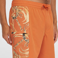 O'Riginals Side Panel 16'' Swim Shorts | Orange Originals