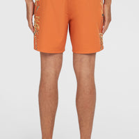 O'Riginals Side Panel 16'' Swim Shorts | Orange Originals