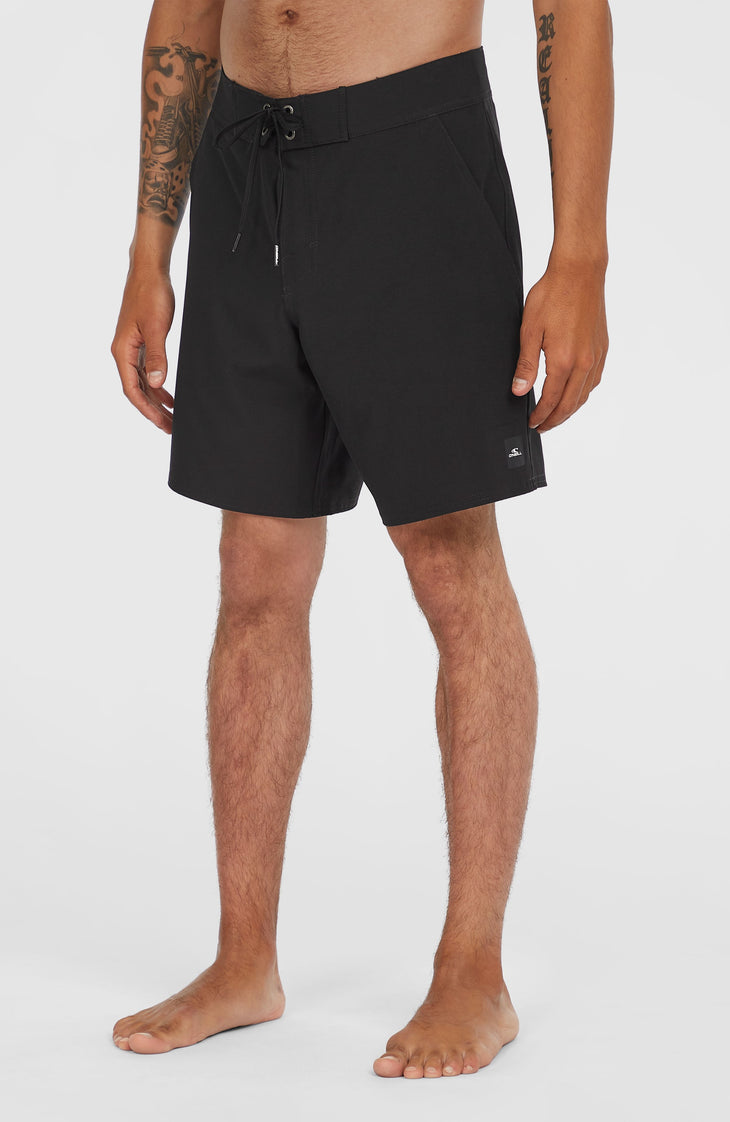 Solid 17'' Boardshorts | Black Out