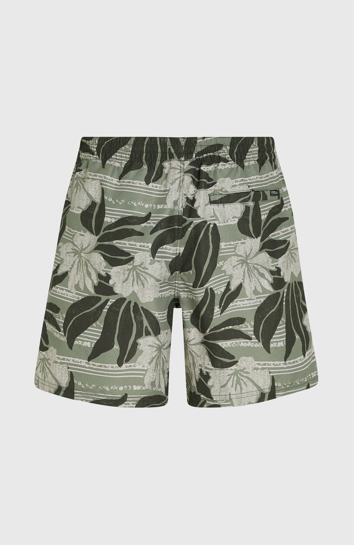 Cali Floral 16'' Swim Shorts | Green Dusty Flower