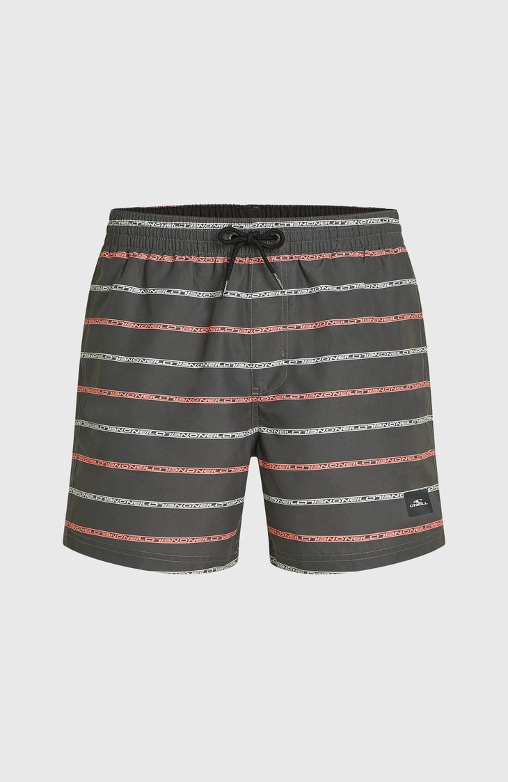 Cali First 15'' Swim Shorts | Grey O'Neill Stripe