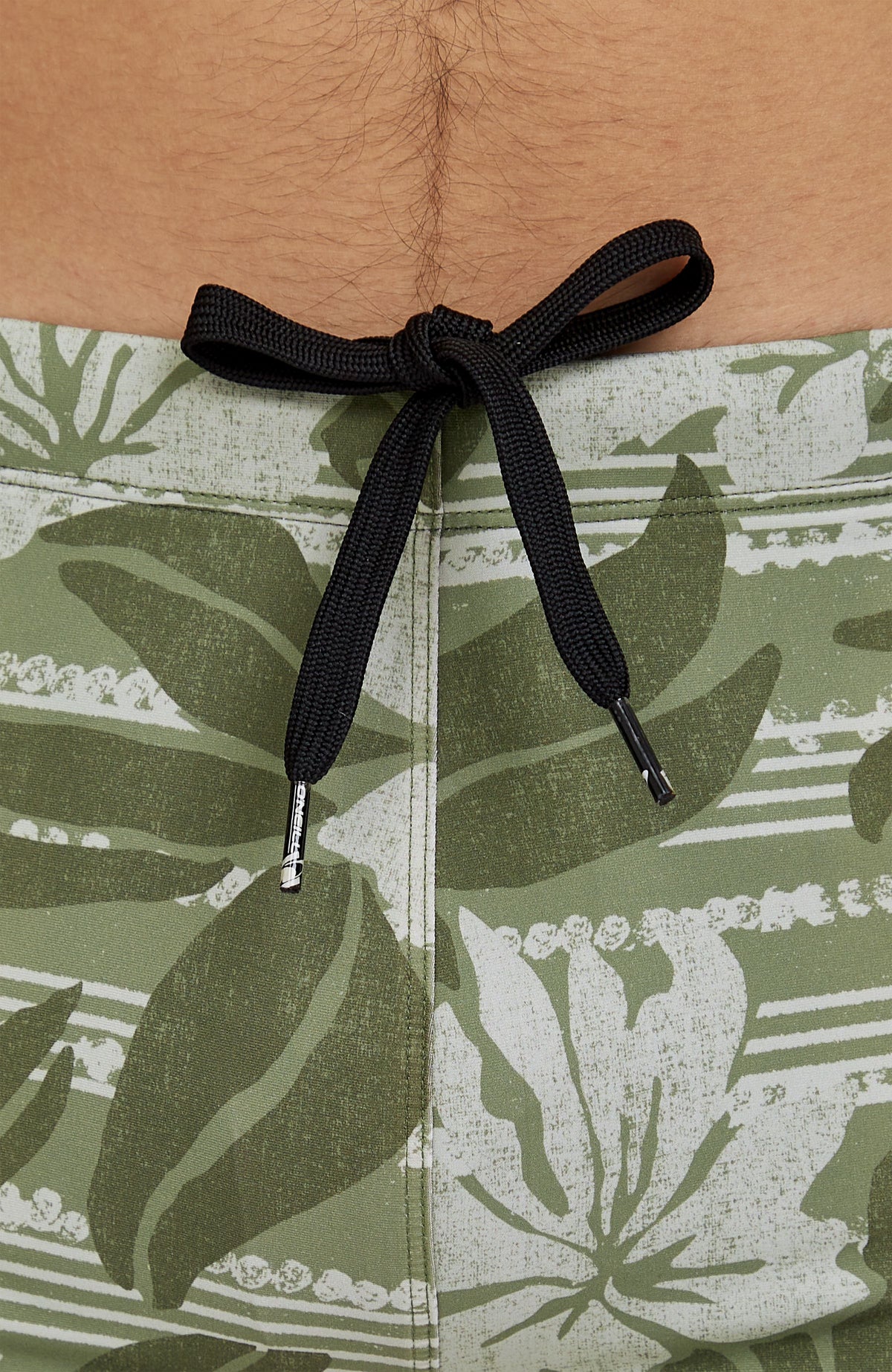 Essentials Floral Racer | Green Tonal Dusty Flower